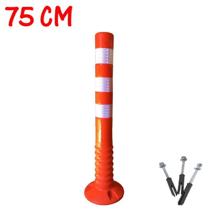 Trafik Dubası Delinatör Fosforlu 75cm